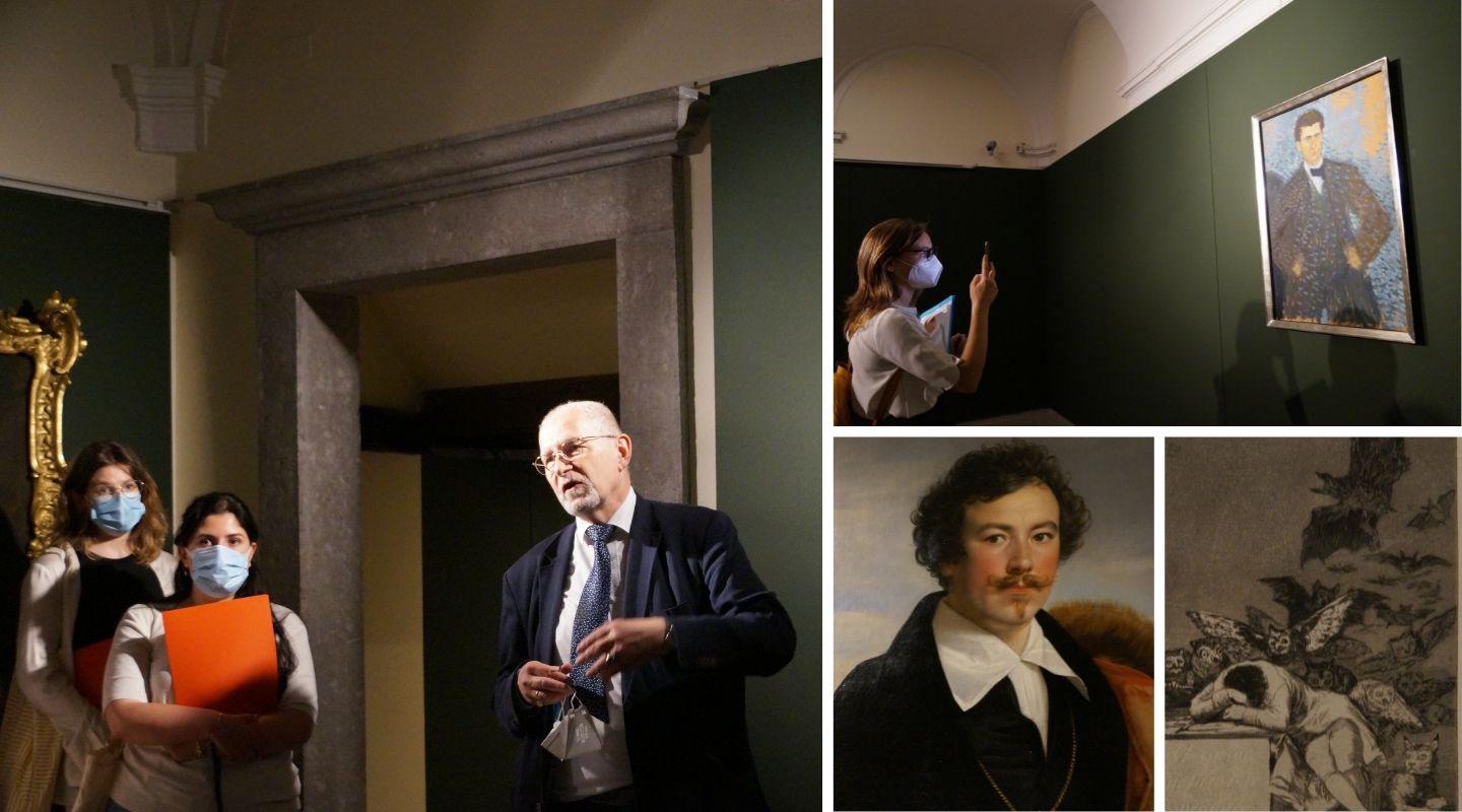 Copertina per Riflessi e ritratti, gli sguardi di 70 artisti in mostra a Palazzo Attems
